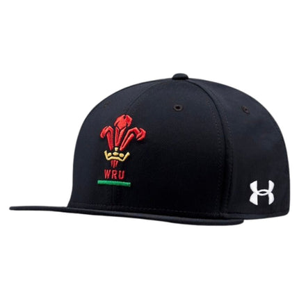 WRU 2017 Flat Brim (Black) |Product - Headwear | Macron | Absolute Rugby