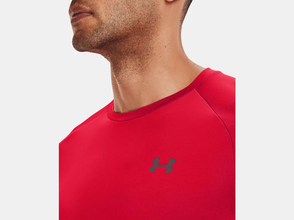 Under Armour Tech T-Shirt - Red |T-Shirt | Under Armour | Absolute Rugby