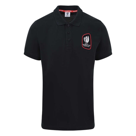 20 Unions Map Polo - Black |Polo | 20 Unions | Absolute Rugby
