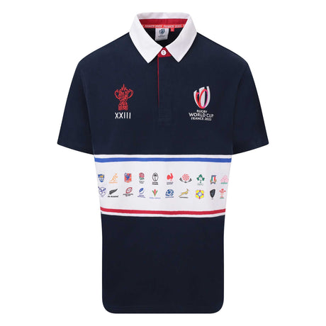 20 Unions S/S Stripe Rugby - Navy |Polo | 20 Unions | Absolute Rugby