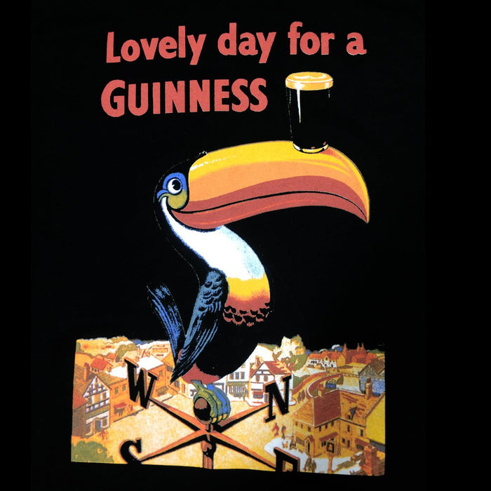 A lovely day for a Guinness T-shirt - Black |T-Shirt | Guinness | Absolute Rugby