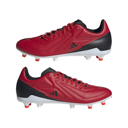 Adidas RS-15 Firm Ground Rugby Boot - Red |Boots | Adidas | Absolute Rugby