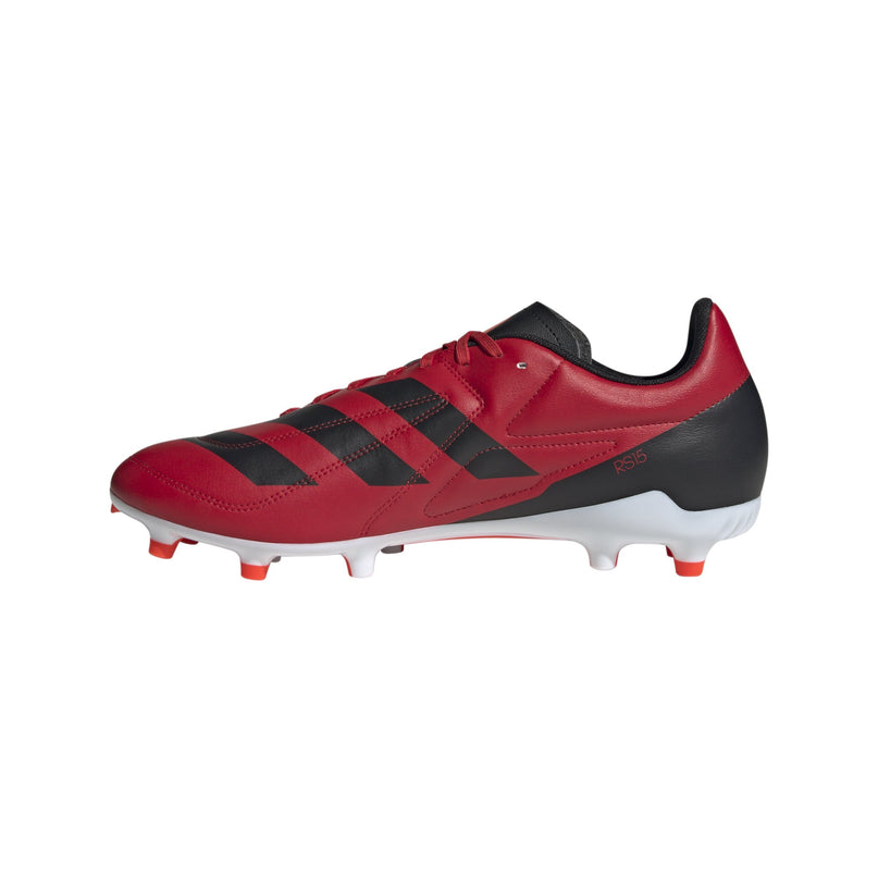 Adidas RS-15 Firm Ground Rugby Boot - Red |Boots | Adidas | Absolute Rugby