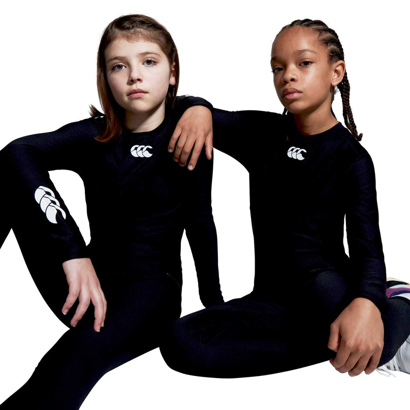 Canterbury Kid's Thermoreg Compression Top - Black |Compression | Canterbury | Absolute Rugby