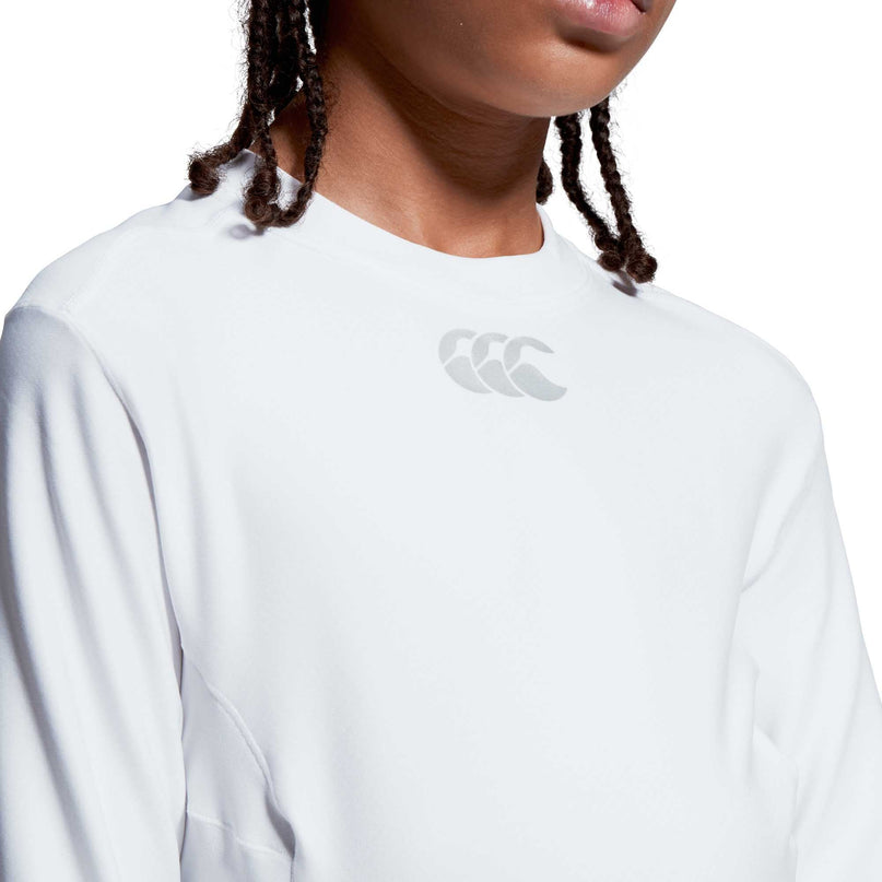 Canterbury Kid's Thermoreg Compression Top - White |Compression | Canterbury | Absolute Rugby