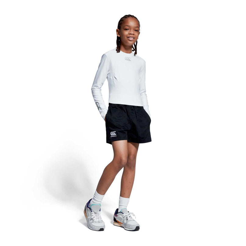 Canterbury Kid's Thermoreg Compression Top - White |Compression | Canterbury | Absolute Rugby