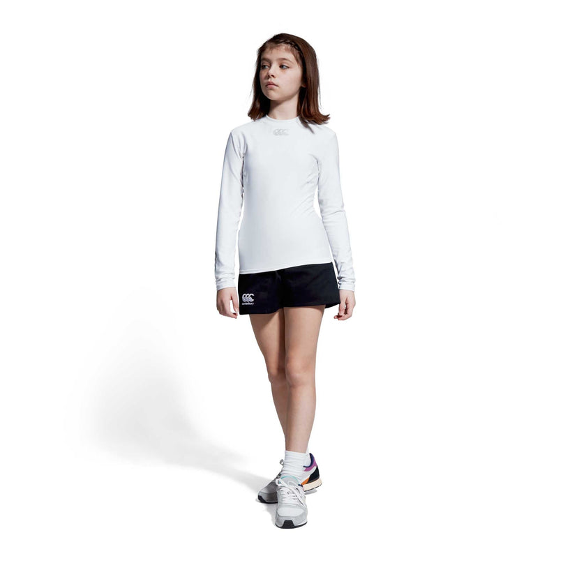 Canterbury Kid's Thermoreg Compression Top - White |Compression | Canterbury | Absolute Rugby