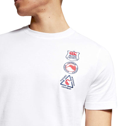 Canterbury Men's Active Cotton T-Shirt - White |T-Shirt | Canterbury | Absolute Rugby