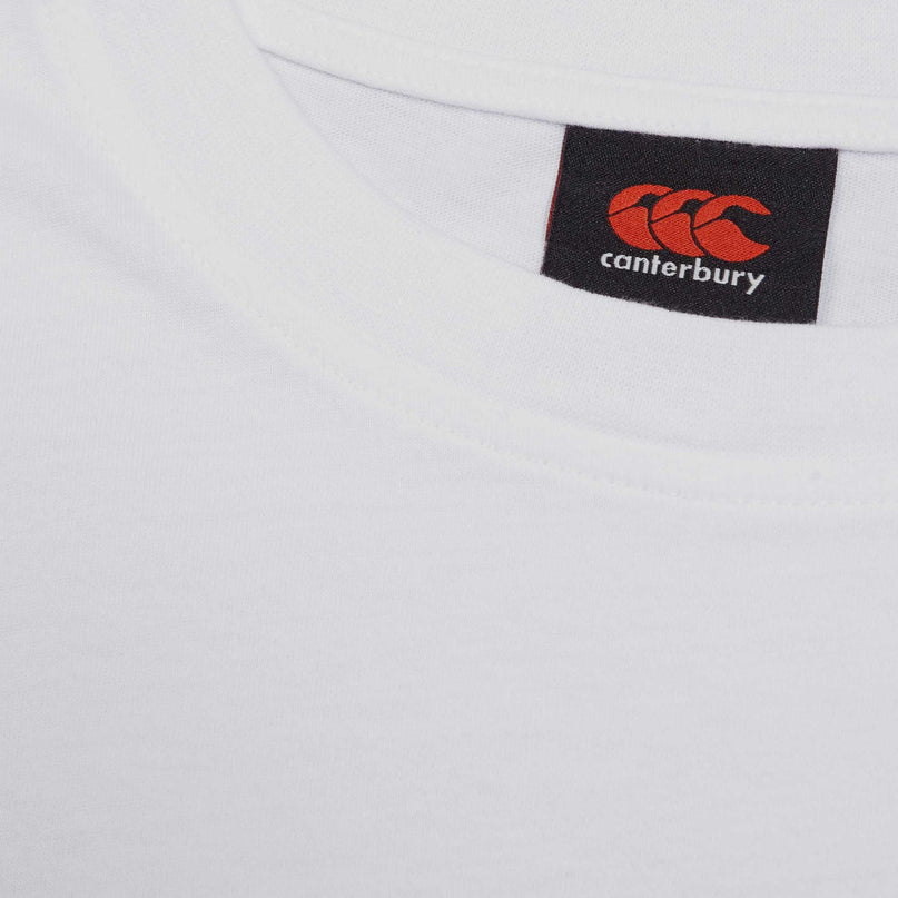 Canterbury Men's Active Cotton T-Shirt - White |T-Shirt | Canterbury | Absolute Rugby