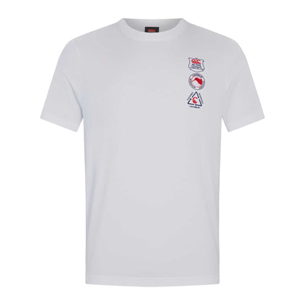 Canterbury Men's Active Cotton T-Shirt - White |T-Shirt | Canterbury | Absolute Rugby