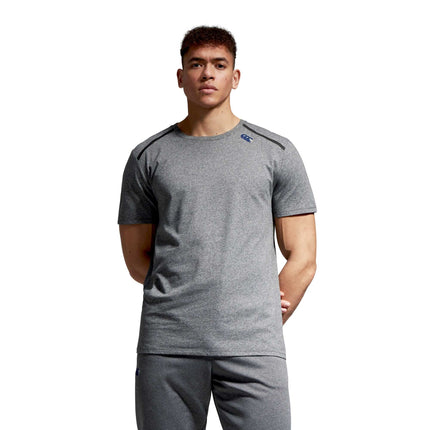 Canterbury Men's Poly Cotton Training T-Shirt - Grey |T-Shirt | Canterbury | Absolute Rugby