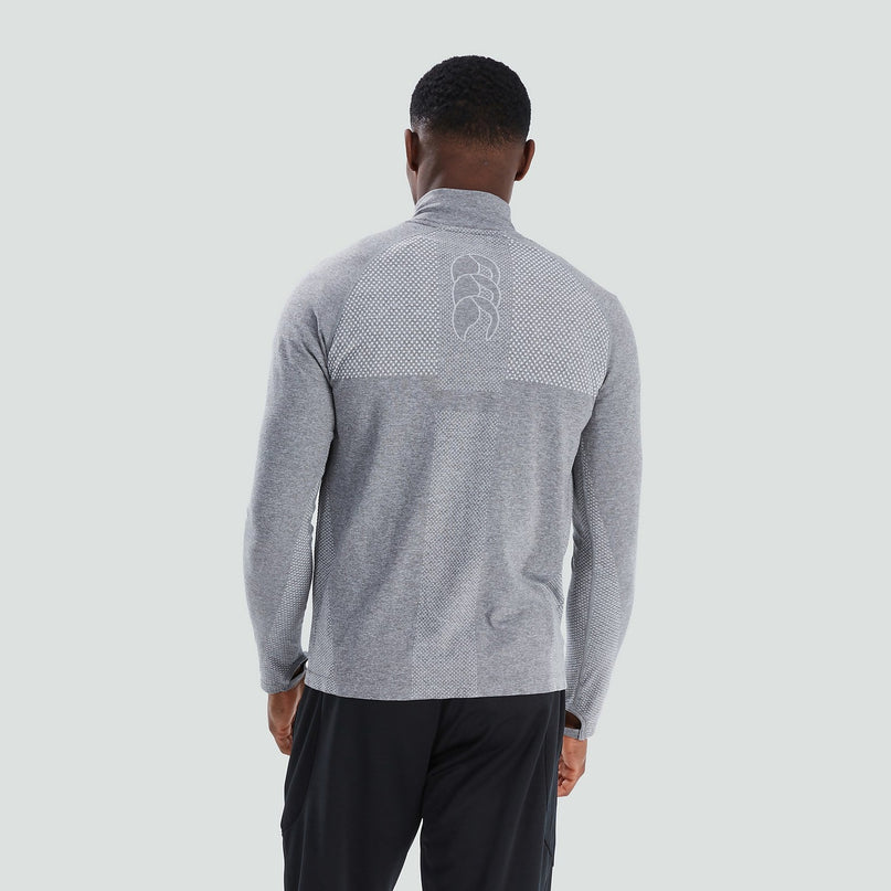 Canterbury Men's Seamless Top Layer - Grey |Outerwear | Canterbury | Absolute Rugby