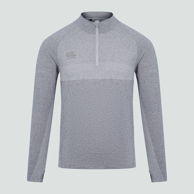 Canterbury Men's Seamless Top Layer - Grey |Outerwear | Canterbury | Absolute Rugby