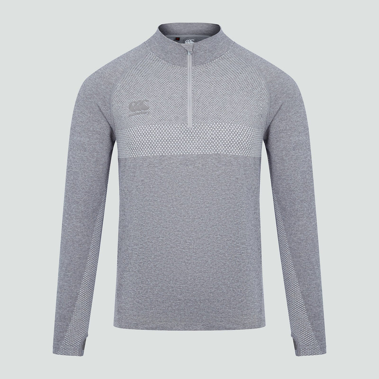 Canterbury Men's Seamless Top Layer - Grey |Outerwear | Canterbury | Absolute Rugby