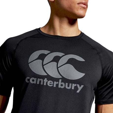 Canterbury Men's Superlight T-Shirt - Black |T-Shirt | Canterbury | Absolute Rugby