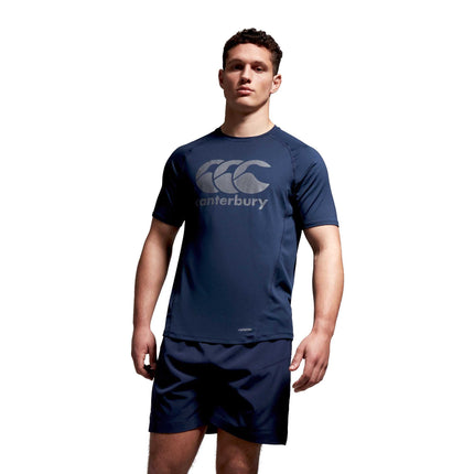 Canterbury Men's Superlight T-Shirt - Navy |T-Shirt | Canterbury | Absolute Rugby