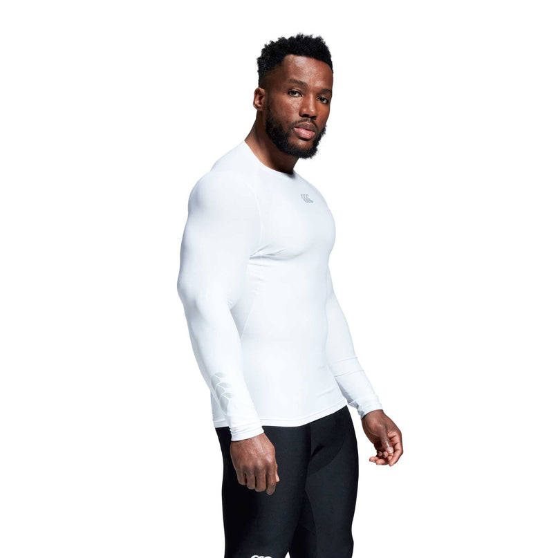 Canterbury Men's Thermoreg Compression Top - White |Compression | Canterbury | Absolute Rugby