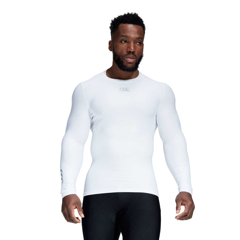 Canterbury Men's Thermoreg Compression Top - White |Compression | Canterbury | Absolute Rugby