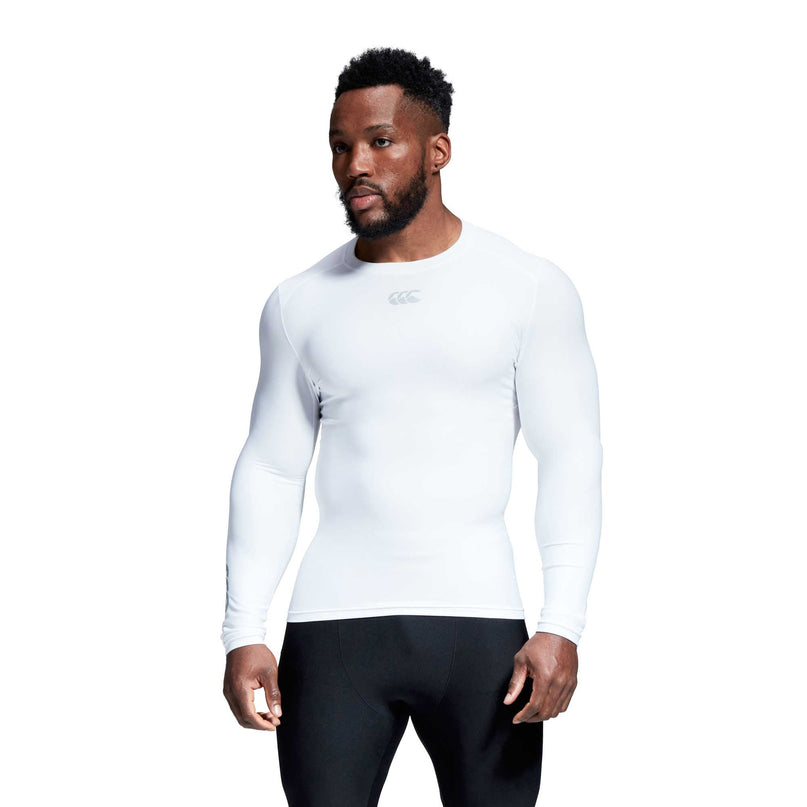 Canterbury Men's Thermoreg Compression Top - White |Compression | Canterbury | Absolute Rugby