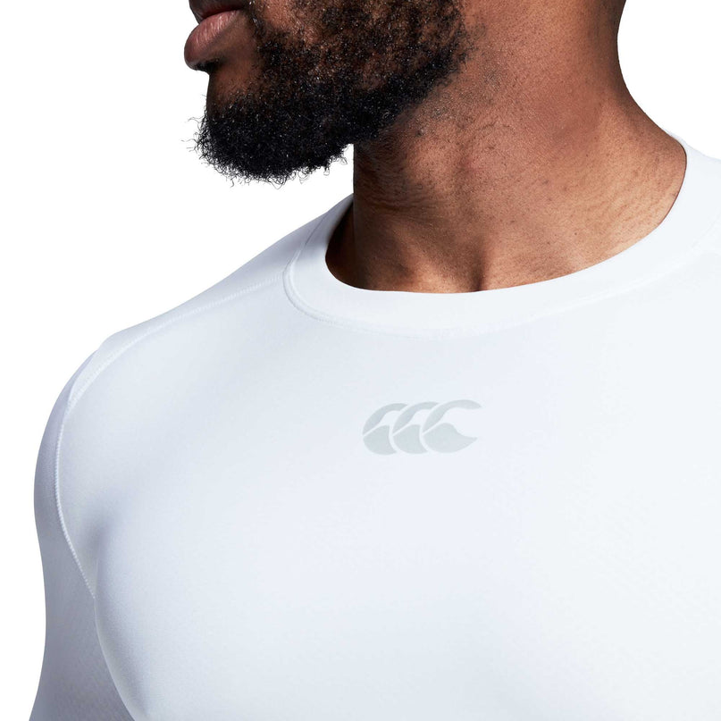 Canterbury Men's Thermoreg Compression Top - White |Compression | Canterbury | Absolute Rugby