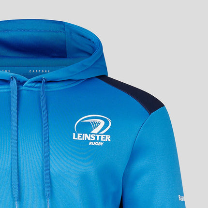 Castore Men's Leinster Rugby Overhead Hoody 23/24 - Blue |Hoody | Castore Leinster | Absolute Rugby