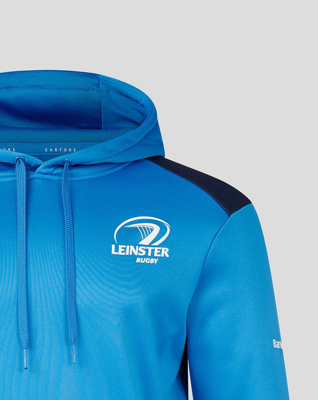 Castore Men's Leinster Rugby Overhead Hoody 23/24 - Blue |Hoody | Castore Leinster | Absolute Rugby