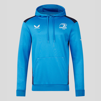 Castore Men's Leinster Rugby Overhead Hoody 23/24 - Blue |Hoody | Castore Leinster | Absolute Rugby