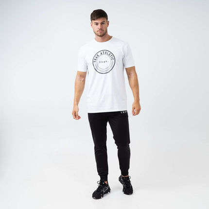 Circle Logo T-Shirt - White |T-Shirt | Trak Athletic | Absolute Rugby