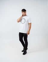 Circle Logo T-Shirt - White |T-Shirt | Trak Athletic | Absolute Rugby