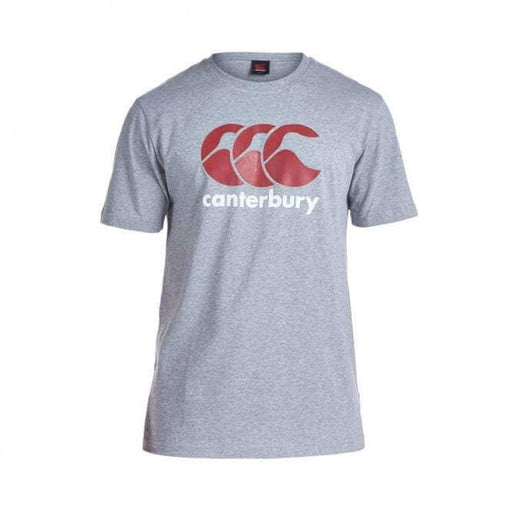 Classic Canterbury CCC Logo T-Shirt - Grey |T-Shirt | Canterbury | Absolute Rugby