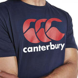 Classic Canterbury CCC Logo T-Shirt - Navy |T-Shirt | Canterbury | Absolute Rugby