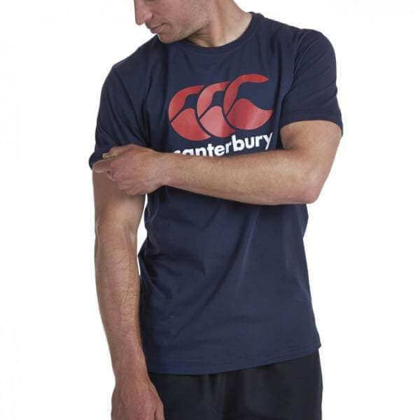 Classic Canterbury CCC Logo T-Shirt - Navy |T-Shirt | Canterbury | Absolute Rugby