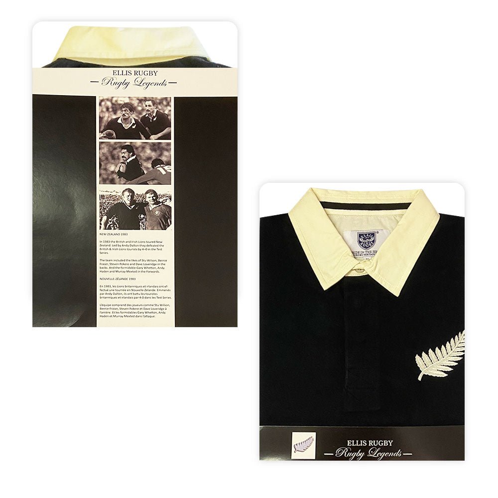 Ellis Rugby All Blacks 1983 Rugby Shirt |Polo Shirt | Ellis Rugby | Absolute Rugby