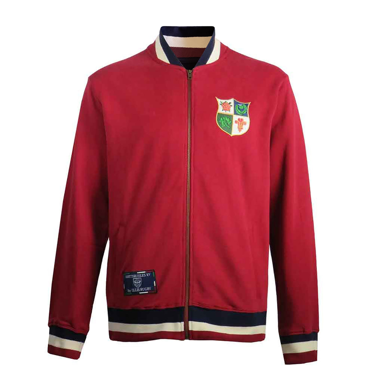 Ellis Rugby British & Irish Rugby Classic Sweatshirt Zipper Red |Outerwear | Ellis Rugby | Absolute Rugby