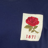England 1871 Vintage Style T-Shirt - Navy |T-Shirt | Ellis Rugby | Absolute Rugby