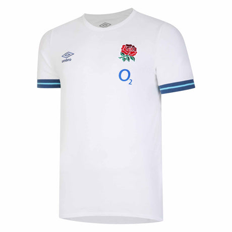 England Rugby Presentation T-Shirt 22/23 - White |T-Shirt | Umbro RFU | Absolute Rugby