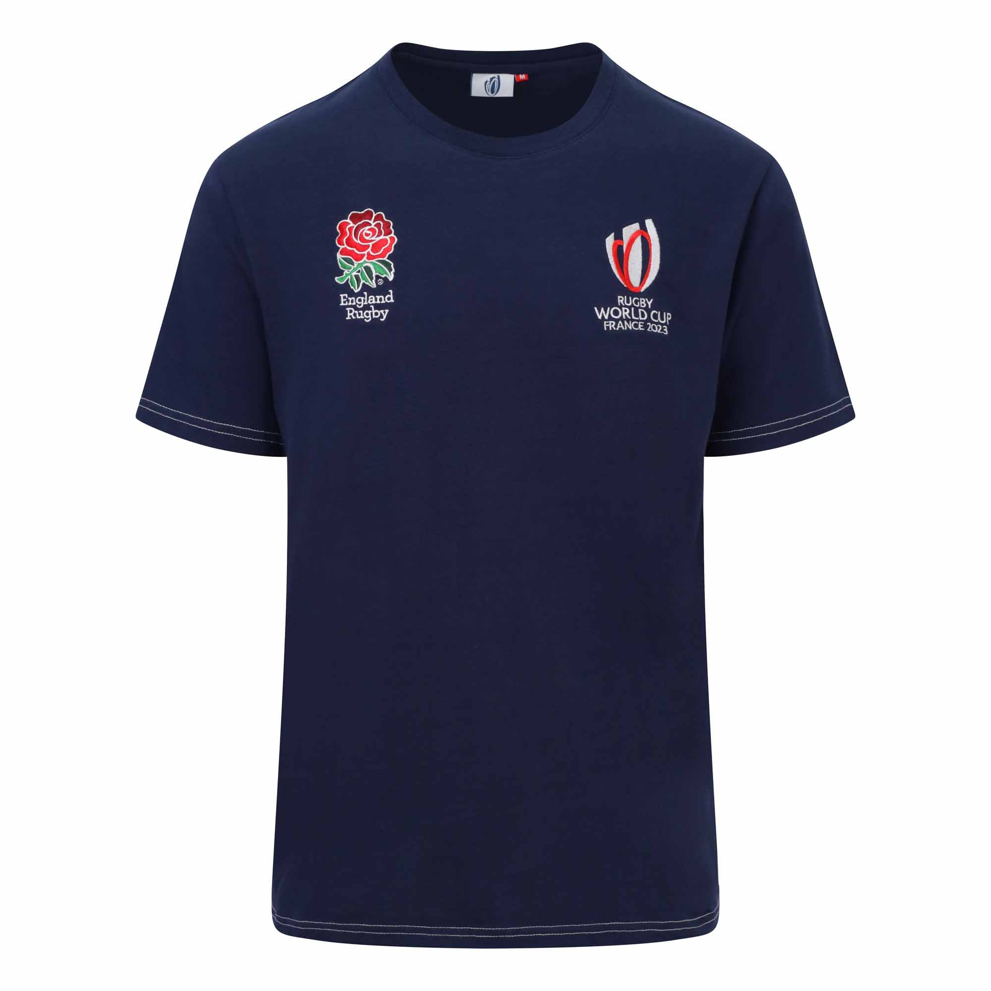 England Rugby x RWC Cotton T Shirt Navy