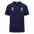 England Rugby x RWC Cotton T-Shirt - Navy |T-Shirt | ER x RWC | Absolute Rugby