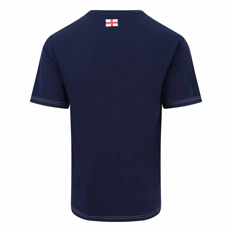 England Rugby x RWC Cotton T-Shirt - Navy |T-Shirt | ER x RWC | Absolute Rugby