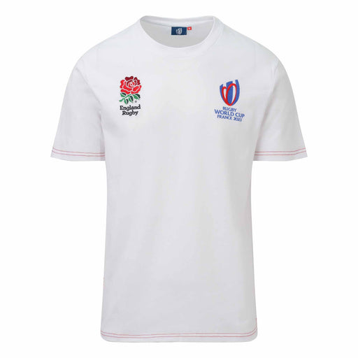 England Rugby x RWC Cotton T-Shirt - White |T-Shirt | ER x RWC | Absolute Rugby