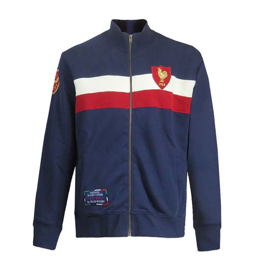 France Rugby 1968 Grand Slam Zip Up Top |Outerwear | Ellis Rugby | Absolute Rugby