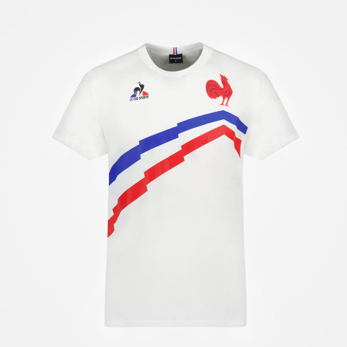France Rugby Fan T-Shirt 22/23 - White |T-Shirt | Le Coq Sportif | Absolute Rugby