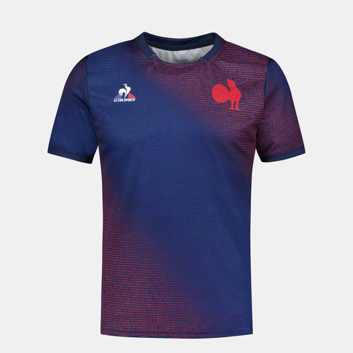 France Rugby Pre Match Jersey |Warm Up Jersey | Le Coq Sportif RWC 2023 | Absolute Rugby