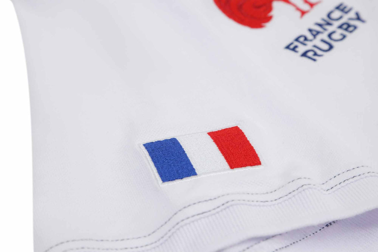 France Rugby x RWC 2023 Cotton Polo - White |Polo | FFR x RWC | Absolute Rugby