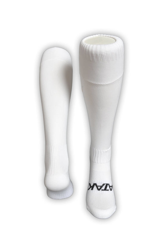 Full Length Training Socks - White |Socks | ATAK Sports | Absolute Rugby