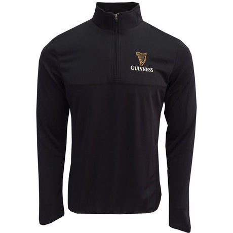 Guinness 1/4 zip - Black |Outerwear | Guinness | Absolute Rugby