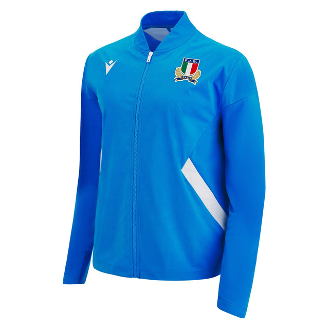 Italy Rugby Anthem Jacket 22/23 |Jacket | Macron FIR | Absolute Rugby