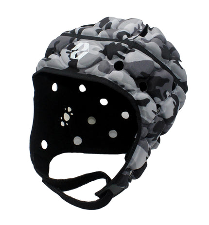 Kids Ventilator Head Guard - Camo Grey |Headguard | Body Armour | Absolute Rugby