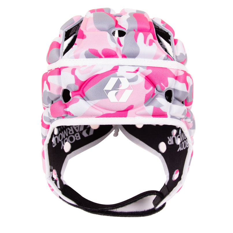 Kids' Ventilator Headguard - Pink Camo |Headguard | Body Armour | Absolute Rugby