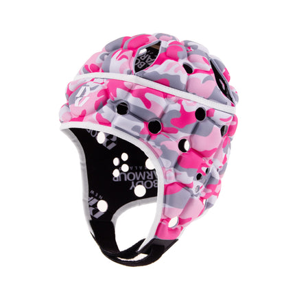 Kids' Ventilator Headguard - Pink Camo |Headguard | Body Armour | Absolute Rugby